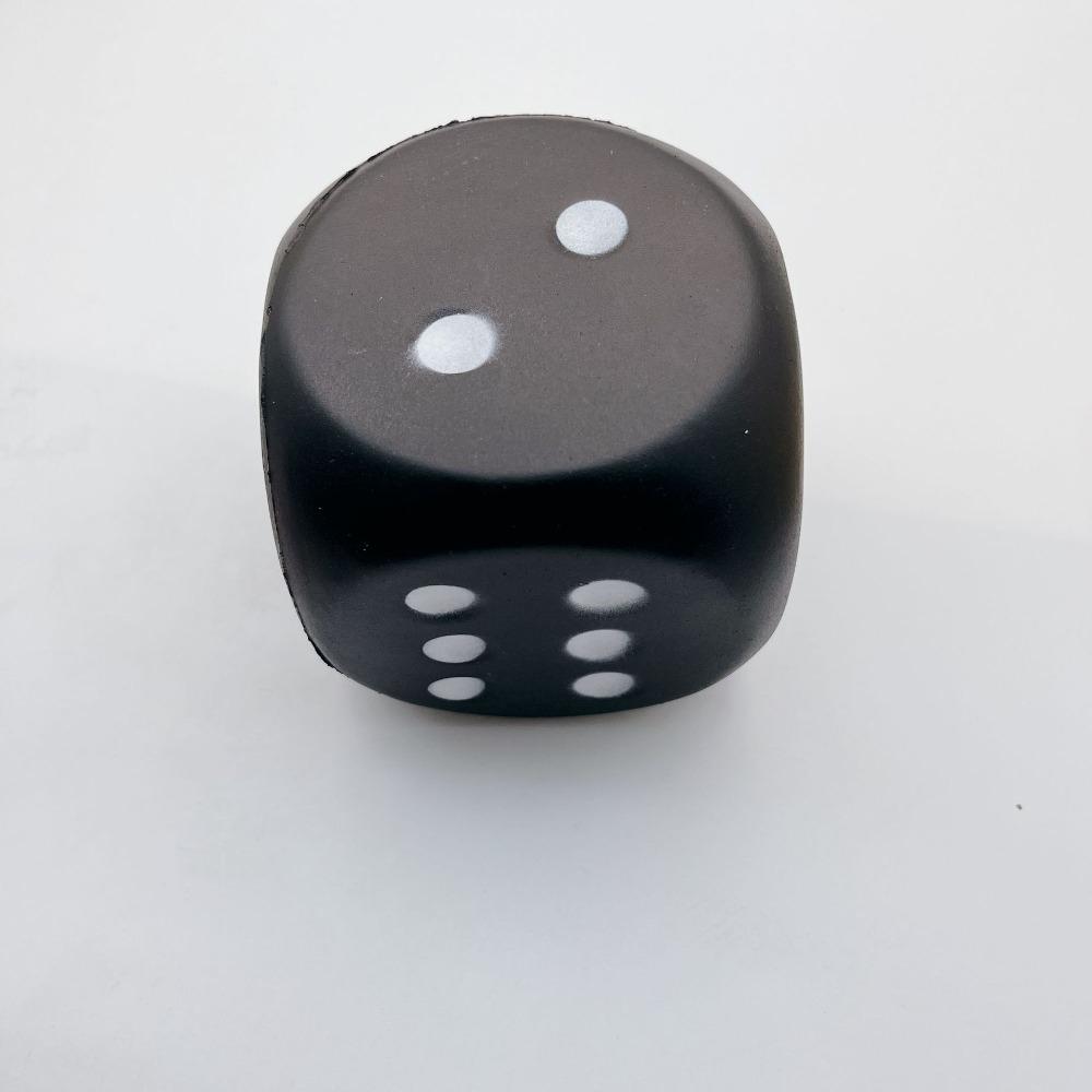 Squishy Foam Dice Stress Balls Soft Jumbo Dice Educational Learning Squeeze Anxiety Relieve Toy Gifts for Adults Kids Board Game