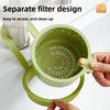 Подвесная корзина для слива в раковину: Сепаратор пищевых отходов и фильтр для мытья фруктов для кухонного использования