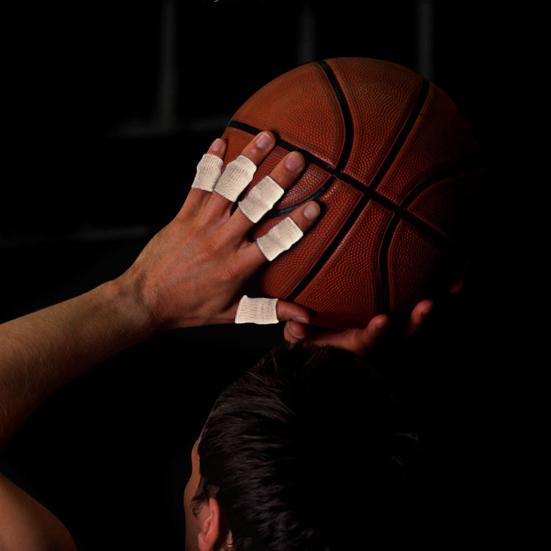 10 шт. Защита для пальцев Высокая эластичность Защитная Спортивная Удобная Защита для большого пальца для баскетбола волейбола