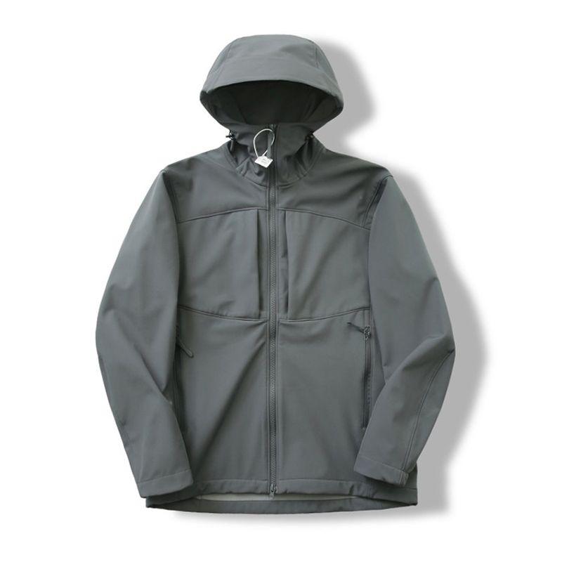 Niaojia Уличная Альпинистская Мембранная Куртка Верхняя Одежда Мужская Весна и Осень С Капюшоном Тренч Внешняя Торговля Мужская Одежда Карго Пиджак