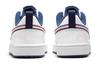 Nike Court Borough Low 2 SE GS 'Белый Розовый Глазурь Полуночный Синий'