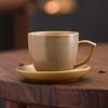 Ceramic Coffee Cup And Saucer Set Retro Afternoon Tea Latte Cup High Value Mug