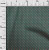 oneOone Cotton Flex Dark Teal Green Fabric Asian Block Sewing Fabric By The Yard Printed Diy Clothing Sewing Supplies 40 Inch