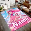 Custom Catch Teenieping Magic Sweetheart Коврик с персонализированным именем, Моющийся полиэстеровый коврик для прихожей, Подарок на Рождество, Пасху, День благодарения