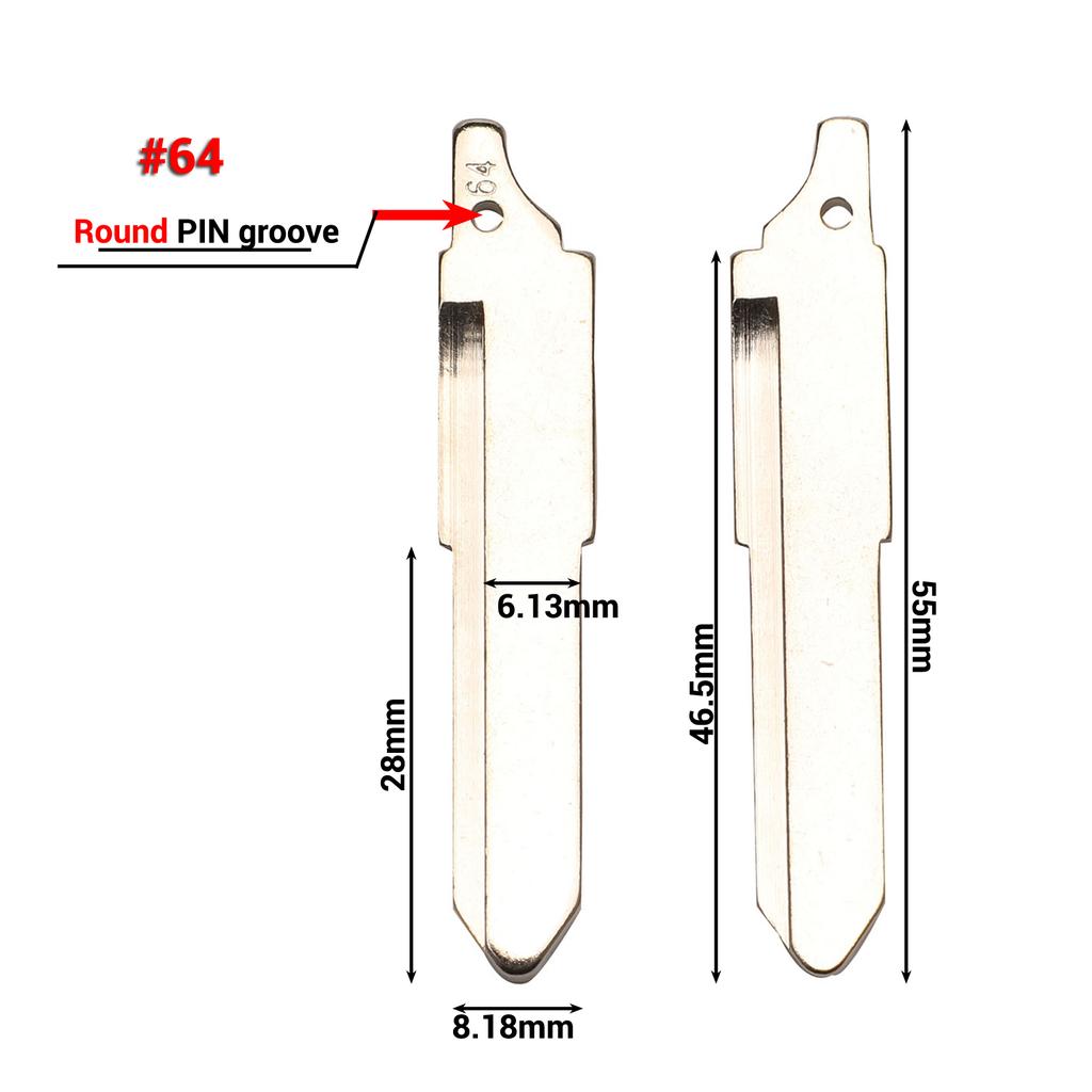 Jingyuqin 10 шт. #09 27 64 № 145 Складной дистанционный ключ-лезвие для Mazda 3 5 6 m6 rx8 mx5 Miata CX-7 CX-9 RX-8 CX-9 KD ключ пустой заменить