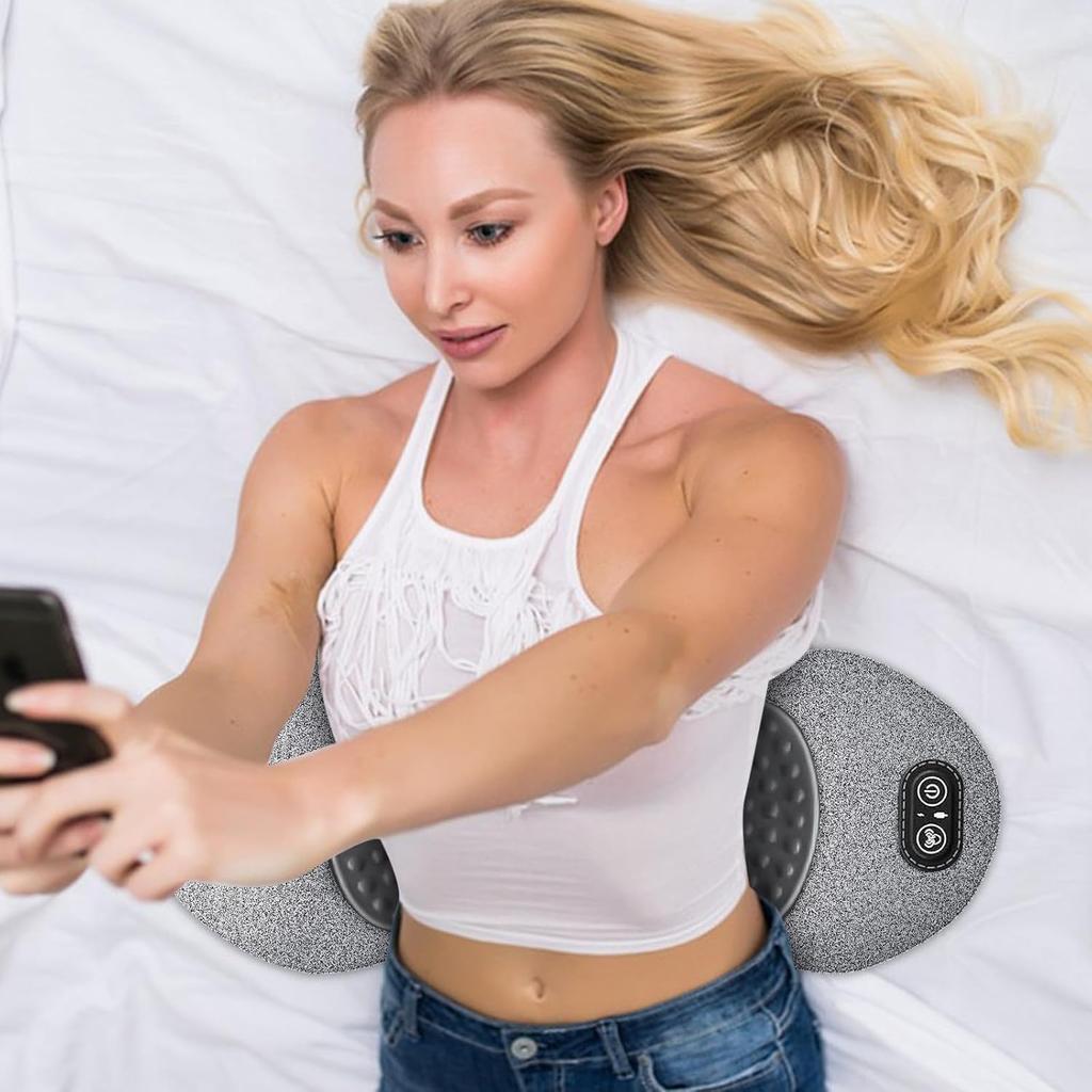 Массажер для спины Smooth Spine Triple Fusion, обновленный 3 в 1 массажер для спины 2025 года, массажный релаксатор для шеи, плеч и спины, подходит для облегчения боли