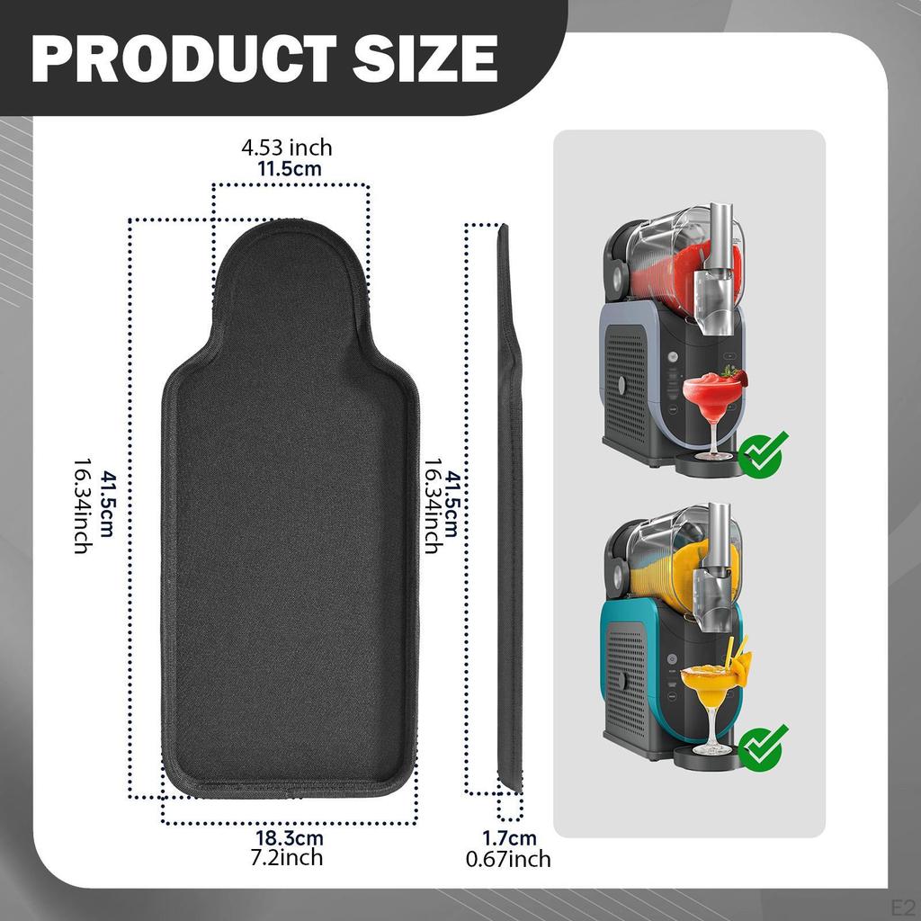 Sliding Pad,Slider Mat,Slider Pad Slushie Maker Part Countertop Protector Appliance Cushion for