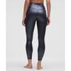 Lululemon WUnder Under Smoothcover Tight 25   Foil Radiate Foil Print Black Night