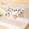 Guinea Pig Rat Ferret Hammock Hanging Bed Hammock Cage Toy Plush Warm Cozy Perch for Dwarf Rabbits Guinea Pigs Ferrets Hamster