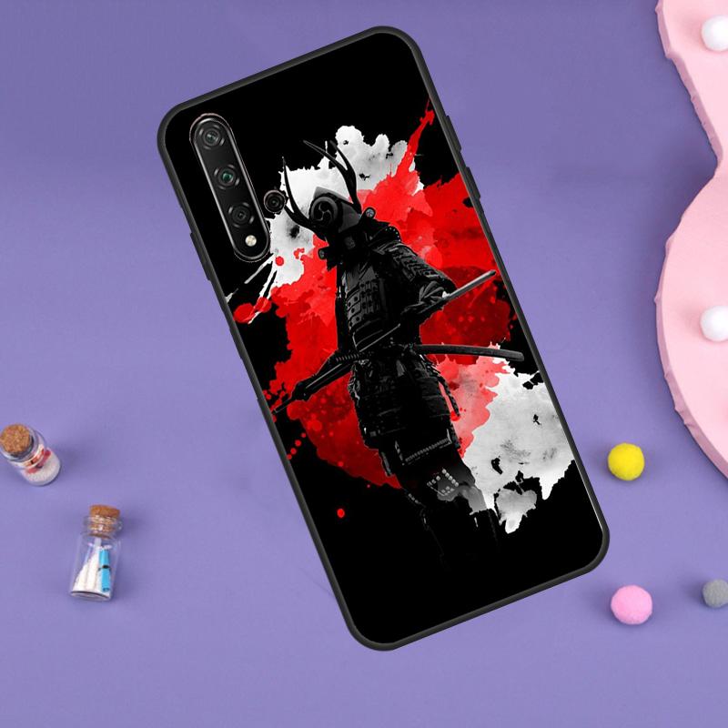 Японский Воин Самурай Для Huawei Nova 7i 8i 11i 12i 12s 9 10 SE Y60 Y61 Y70 Y72 Y73 Y90 Y91 P20 P40 P30 Lite Чехол