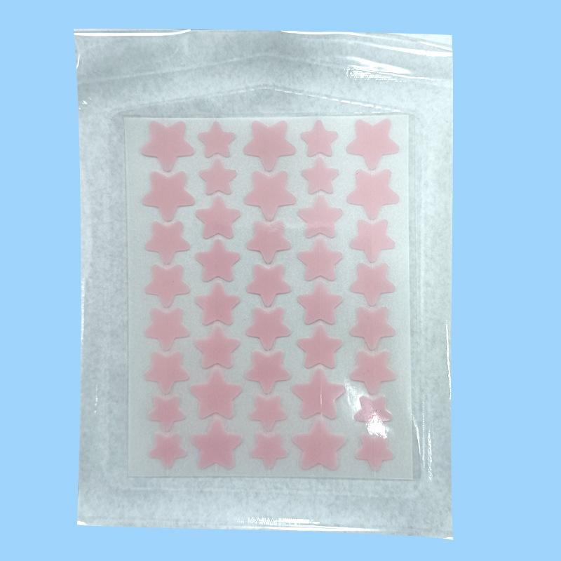 Star Shaped Pimple Patches 40 Count, Heart Acne Patches, Invisible Hydrocolloid Blemish Cover for Makeup