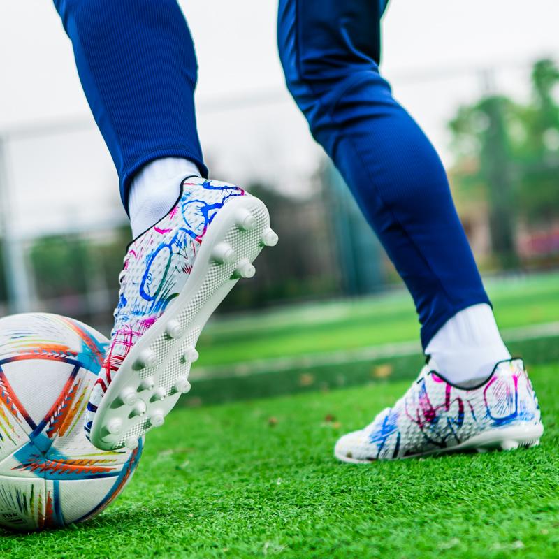 Мужские молодежные футбольные бутсы Long Nails Sports Футбольные бутсы большого размера Молодежная спортивная обувь