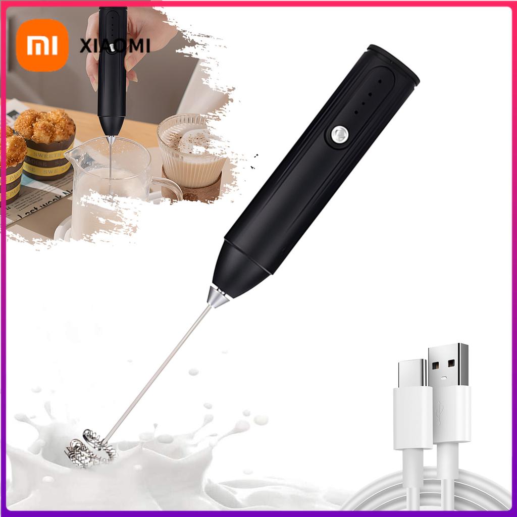 Xiaomi Electric Mixer Handheld Milk Frother 300mAh 3-Speed Adjustable Suitable for Coffee Milk Kitchen Accessories Portable Egg Beater
