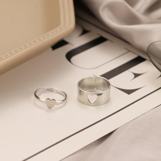 Модные золотые кольца с пламенем для женщин и мужчин, комплект колец для влюбленных пар, помолвка, свадьба, открытые кольца, ювелирные изделия