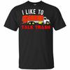 I Like To Talk Trash Funny Garbage Truck TShirt 100 Cotton ONeck Summer Short Sleeve Casual Unisexs Tshirt Size S3XL