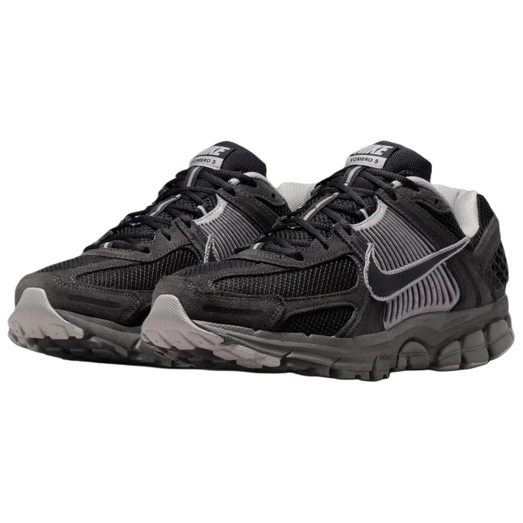 Nike Кроссовки для бега Zoom Vomero 5 Дышащие Мужские Черно-серые HF1553-006