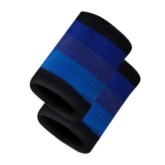 1 Pair Sports Wristband Sweat-absorbing Breathable Fabric Extra Soft Elastic Non-Fading Wrist Protection Polyester Children Wrist Support Sports