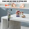 Commercial Can Opener, Heavy-Duty Manual Tabletop Cans Opener for Cans Up to 300 mm Height, Height-Adjustable Professional Can Openers Fixed with