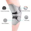 Knee Booster Brace with Spring Patella Joint Support Pad Knee Stabilizer Brace for Climbing And Squatting