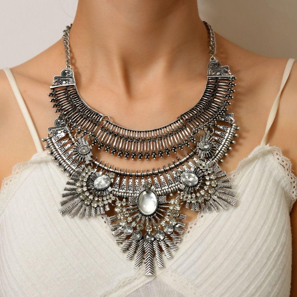 Exquisite Ethnic Style Jewelry Tassel Bohemian Style Necklace Women