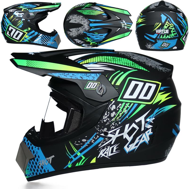 ABS Certified Professional Motocross Helmet Men's Motorcycle Casco Off-road Rally Capacete Dot 1.3kg Unisex