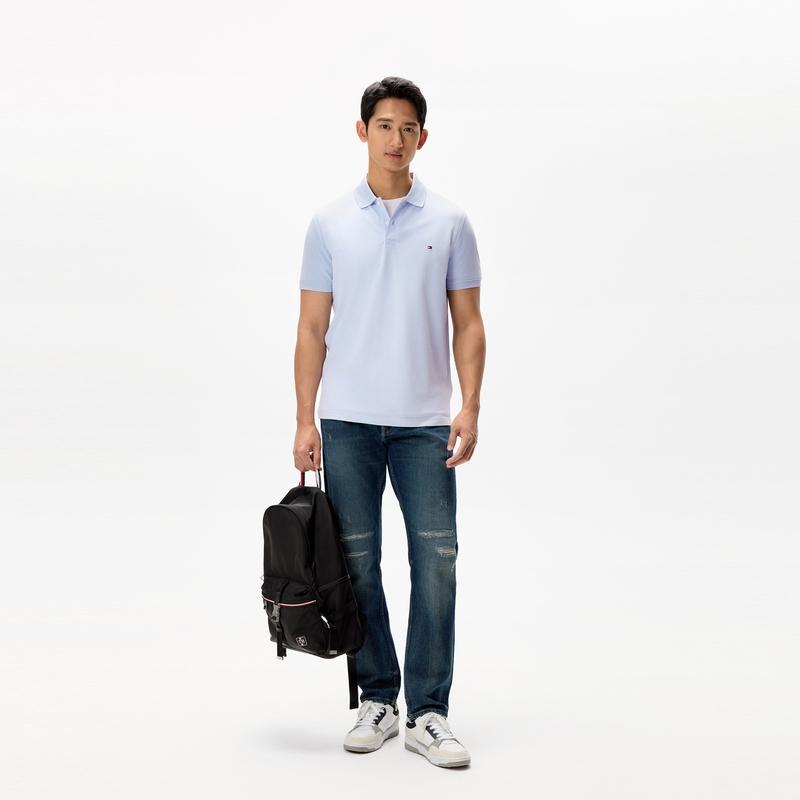 Tommy Hilfiger T-Shirts Men's Polo Collar Moderate MW0MW38701