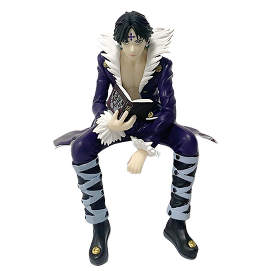 14 см Аниме Фигурка Hunter×Hunter Призрачная труппа Хисока Фигурка Экшн Подставка для лапши Украшение комнаты Подставка для лапши ПВХ Модель Игрушки