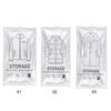 Hanging Vacuum Storage Bags Space Saving Clothes Compression Storage Bag Empty Pump Bags for Suits Dress Jacket