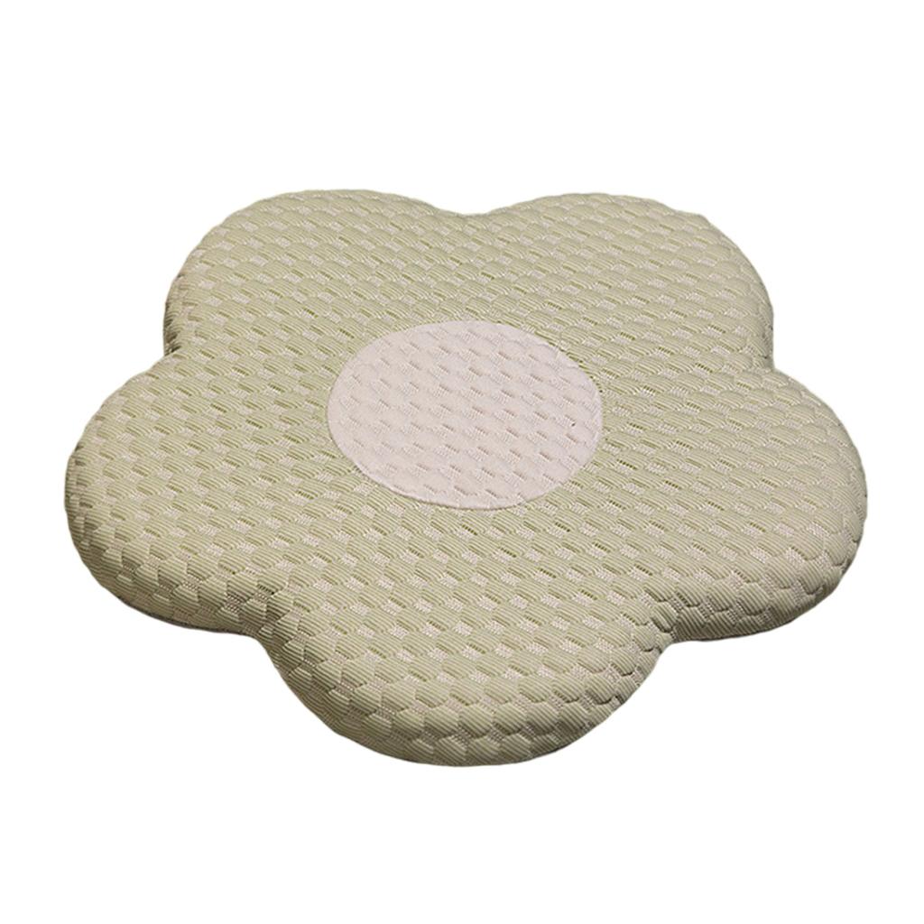 Floor Pillow Soft Flower Shape Tatami Cushion Memory Foam Soft For Children's Bedroom And Living Room Couch 45X45x4cm