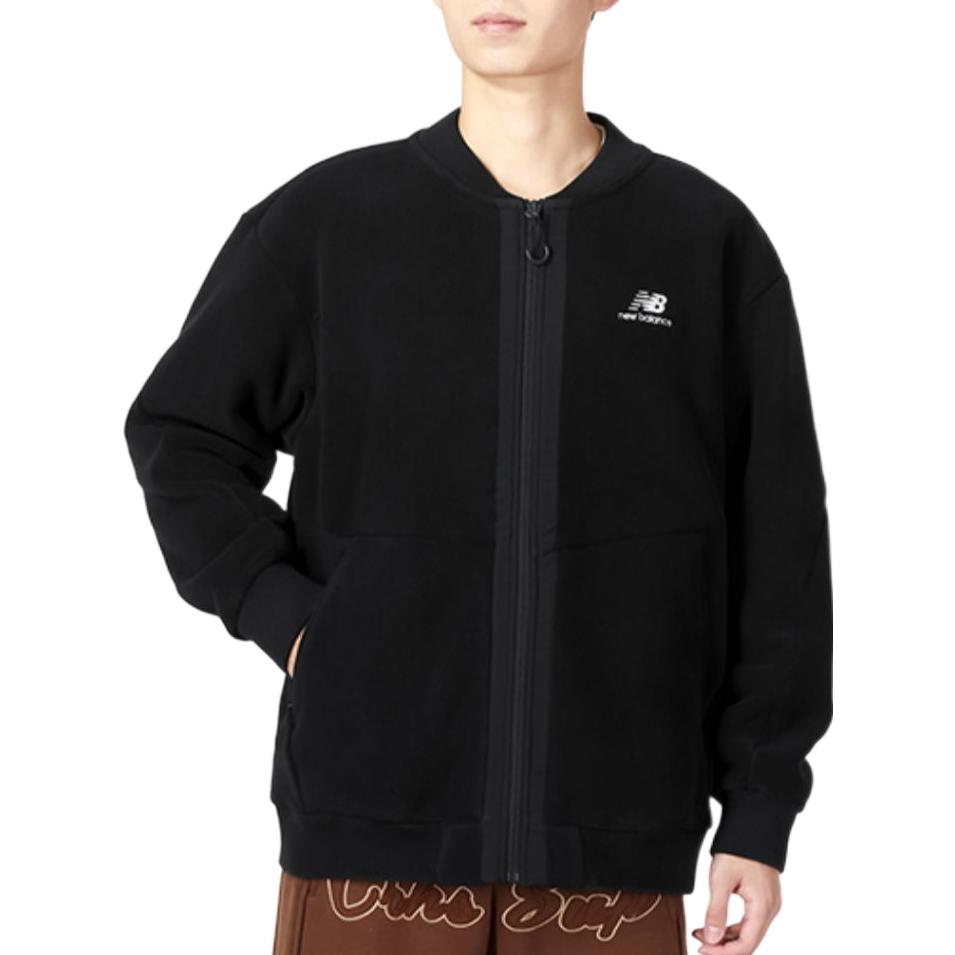 New Balance Куртки Унисекс Черные С воротником-стойкой Умеренные Другое 6DC39643-BK