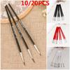 10/20pcs Thin Hand Painted Acrylic Paint Drawing Hook Line Pen Painting Brush