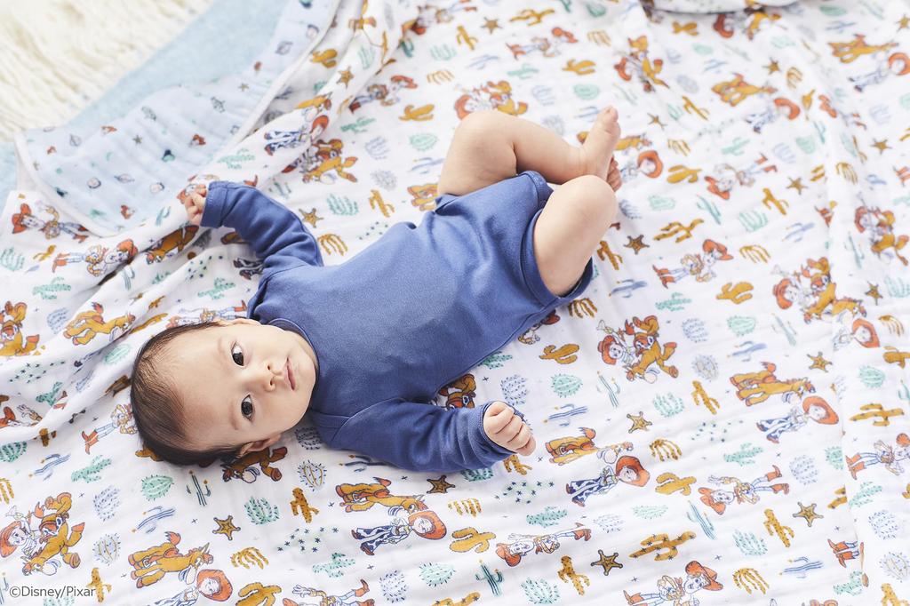 Aden Anais Dream Blanket Japanese Genuine Disney Toy Story Classic Dream Blanket ADBC10027DI 120 X 120cm Muslin Cotton Classic Dream Blanket 1 Piece