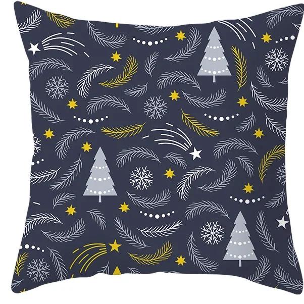 Рождественское украшение Наволочка для дивана Гостиной Наволочка для подушки % Полиэстер Многоразовая Наволочка Прямая доставка