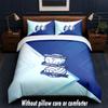 Birmingham City Design Bed Bedding Set 1 Duvet Cover + 2 Pillowcases Soft Breathable Household Bed Linens