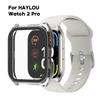 Tempered Glass Film+Case Screen Protector Full Coverage Cover Hard Anti-scratch FrameShell Watch Housing For Watch 2 Pro
