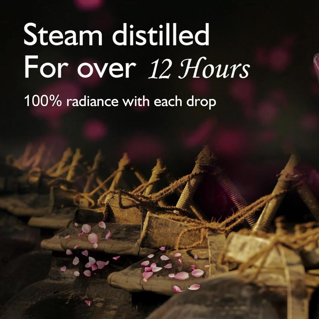 Dabur 4 x Очищающее средство для лица Gulabari Rose Glow 100 мл Нежный увлажняющий тоник для всех типов кожи