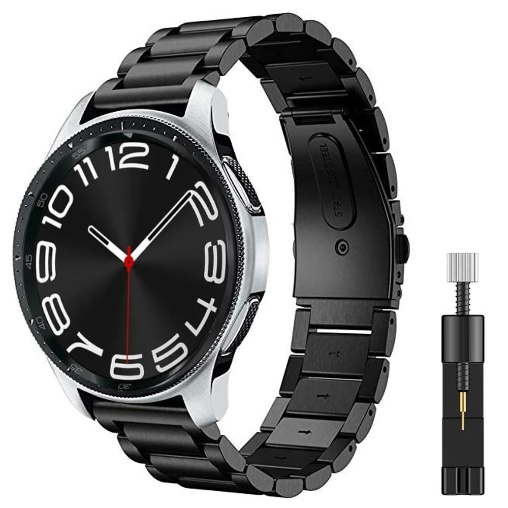 22 мм 20 мм Металлический ремешок для Samsung Galaxy Watch 7/6/5/4 Classic 47 мм 43 мм Huawei Watch 4/GT4-3 Pro Браслет Наручный ремешок Amazfit GTR