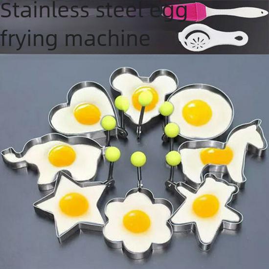 Кольцо из нержавеющей стали в форме сердца для омлета и яиц