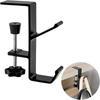 Aluminium Alloy Clamp-On Desk Mount Bag Holder Hook Headphone Hanger Rack for Table Desk Under Counter