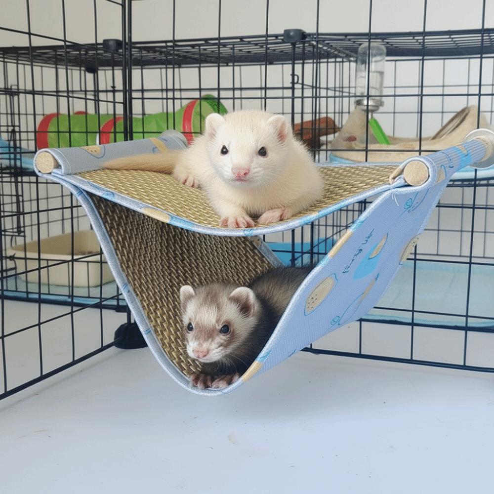 Cool Mat Pet Hammock Breathable Hamster Jumping Platform Pet Supplies Hanging Nest Cage Accessory
