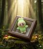 Figure Labubu The Monsters Monster Toy Children's Fluffy 4 Cm