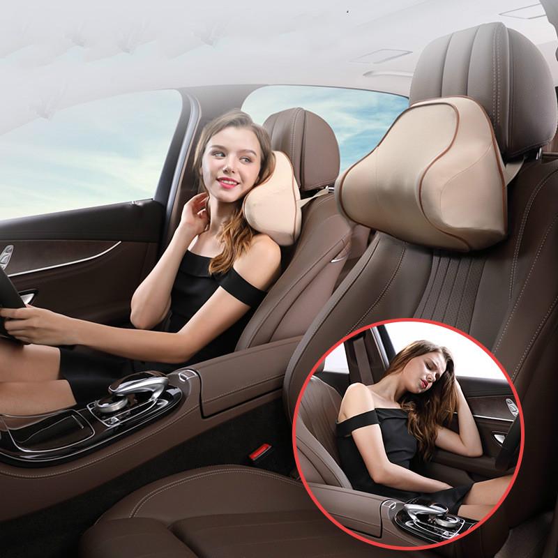Массажные подушки для отдыха, подушка из пены с эффектом памяти, автомобильный подголовник, подушка для шеи, подушка для шеи, авто подголовник