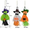 Party Supplies Cloth Paper Halloween Hanging Ornaments Pumpkin Fluttering Design Ghost Hanging Pendant Charm Horror Atmosphere