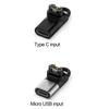 Преобразователь заряда Micro USB/Type-C на 4-контактный для Quatix 5 Sapphire Vivoactive 3/для