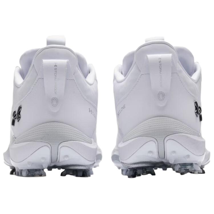 Under Armour Drive Pro Клон Удобные Прочные Дышащие Износостойкие Низкие Мужские Кроссовки для Гольфа Белый 6006116-100