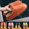 2023 Home Men Slippers Waterproof Winter Indoor Slippers Cotton Warm Women Shoes Couples Non-Slip Plush Slippers for Women