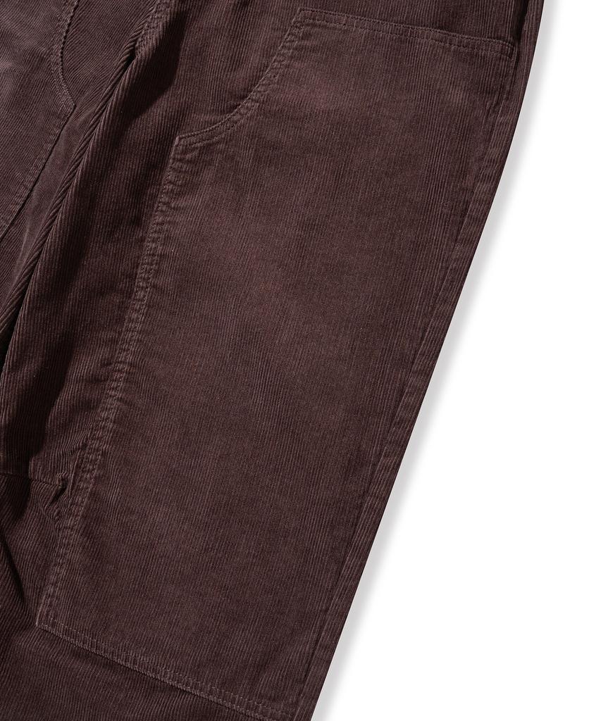 BROWNBREATH Double Knee Corduroy Pants - Brown