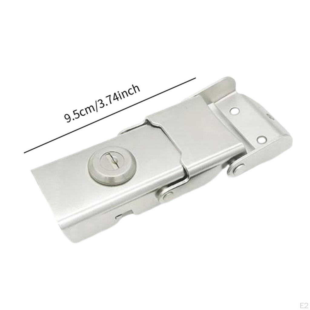 Motorcycle Rear Trunk Box Lock Replace Easy To Install Stable Anti- Locking Tool for Saddlebags