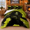 Predator Pattern Bedding 3Pcs Set Bed Sheet And Pillowcases For Indoor Bedroom