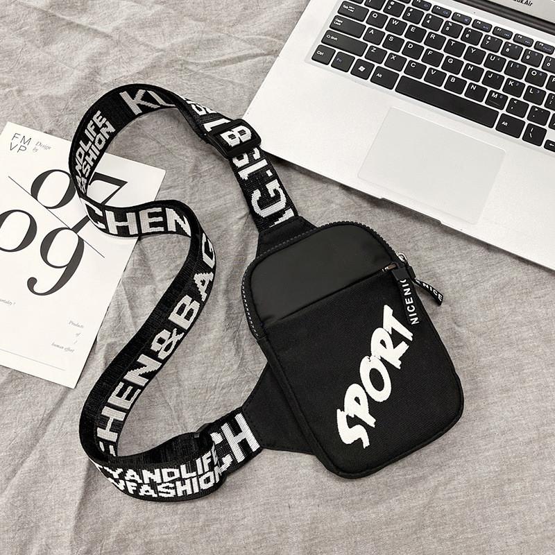 Mini Phone Bag For Women With Oxford Fabric Soft Shoulder Crossbody For Daily Use